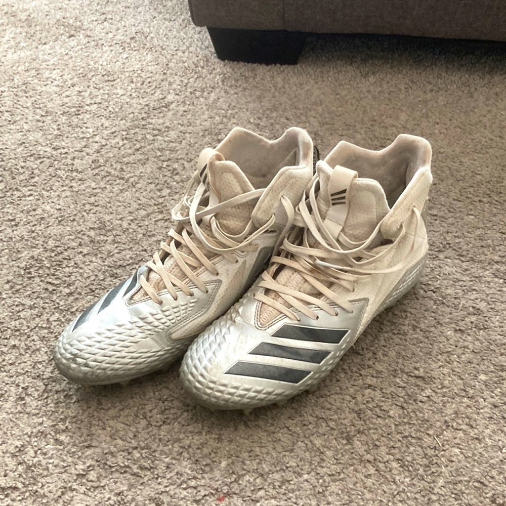 Adidas football cleats size nine